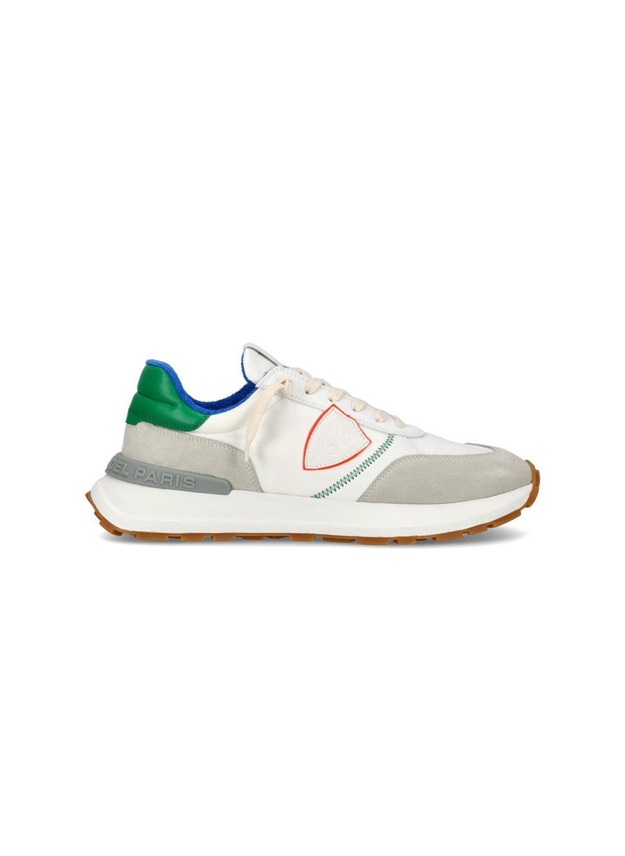 Sneakers philippe model uomo atlu wp20 bassa Antibes bianca blu